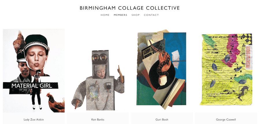 Birmingham Collage Collective: new website, new show and new&nbsp;zine